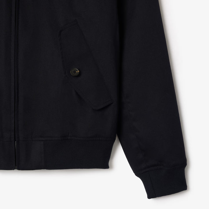 LACOSTE WATERPROOF TWILL HARRINGTON JACKET