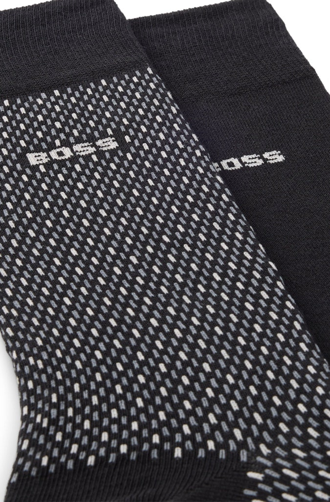 BOSS 2P RS MINIPATTERN CC - 001 BLACK