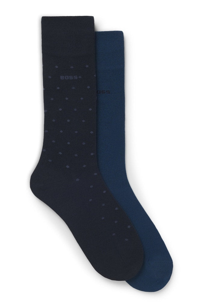 BOSS 2PRS MINIDOT VIBAMBOO - 401 NAVY