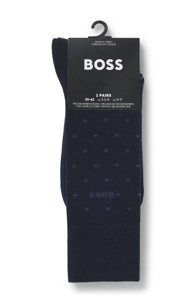 BOSS 2PRS MINIDOT VIBAMBOO - 401 NAVY
