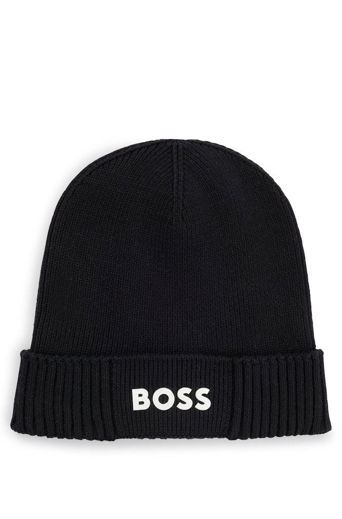BOSS ASIC_BEANIE-X - 001 BLACK