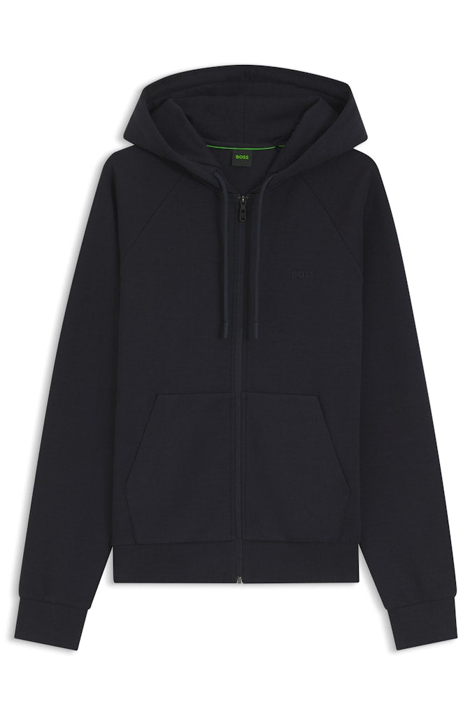BOSS SAGGY FZ HOOD - 402 DARK BLUE