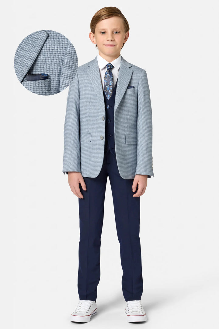 BENETTI BOYS LUCAS 3PC SUIT - BLUE