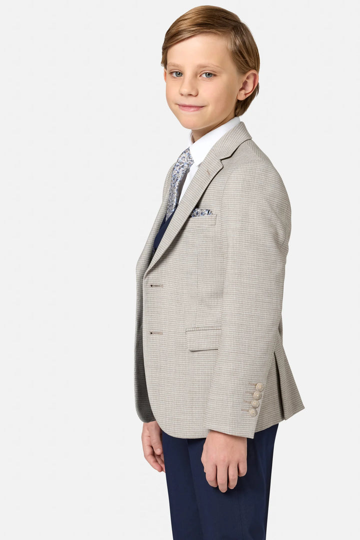 BENETTI BOYS LUCAS 3PC SUIT - STONE