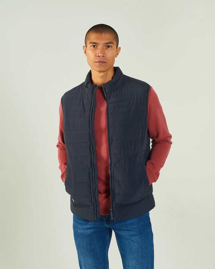 DIESEL BASTIEN GILET - NAVY