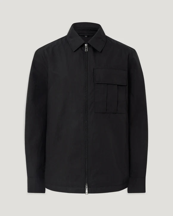 BELSTAFF CARGO OVERSHIRT - BLACK