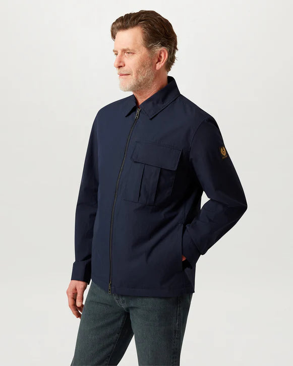 BELSTAFF CARGO OVERSHIRT - DARK INK
