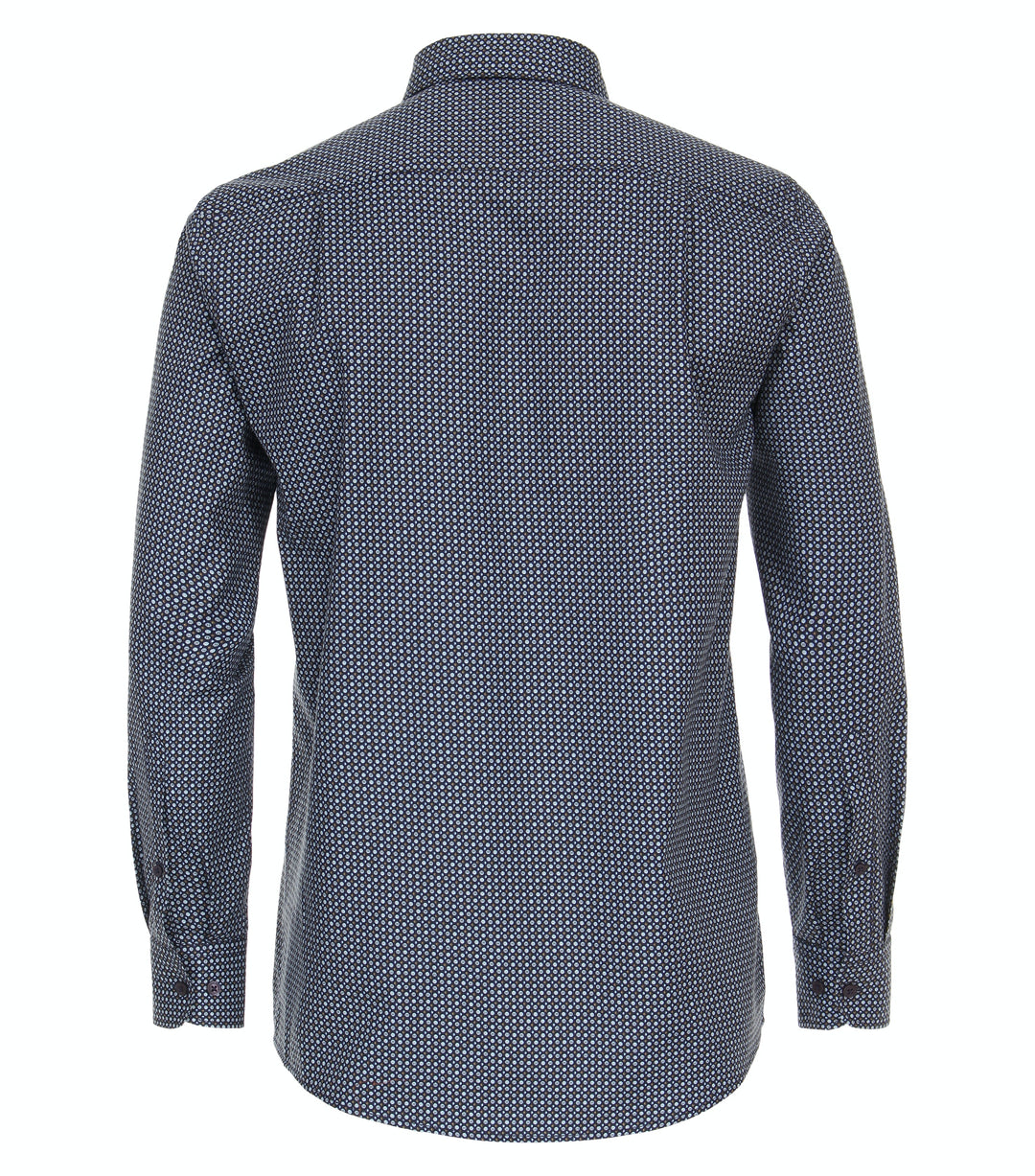 CASA MODA L/S PRINT - 100 BLUE