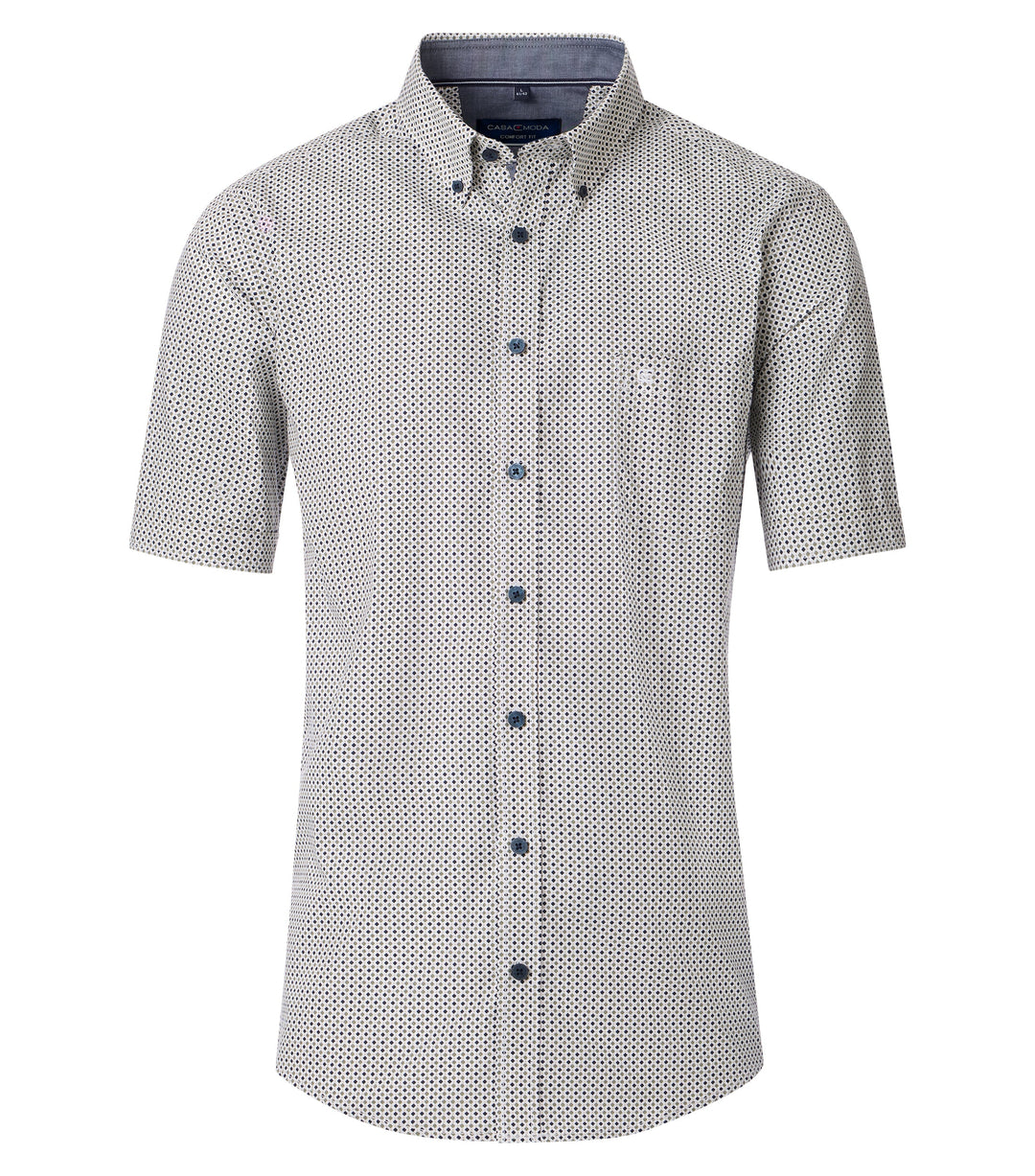 CASA MODA 954424100 SS SHIRT - 300 GREEN