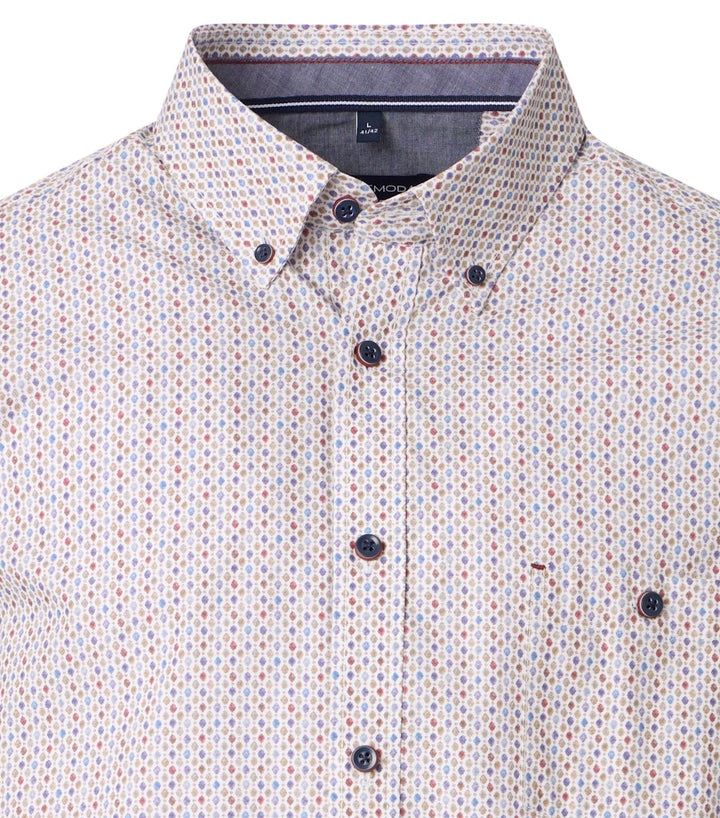 CASA MODA 454482900 SHIRT - 400 GARNET
