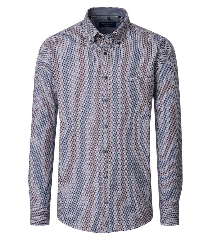 CASA MODA 454515600 SHIRT - 400 GARNET