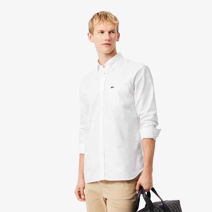 LACOSTE REG LS OXFORD - WHITE