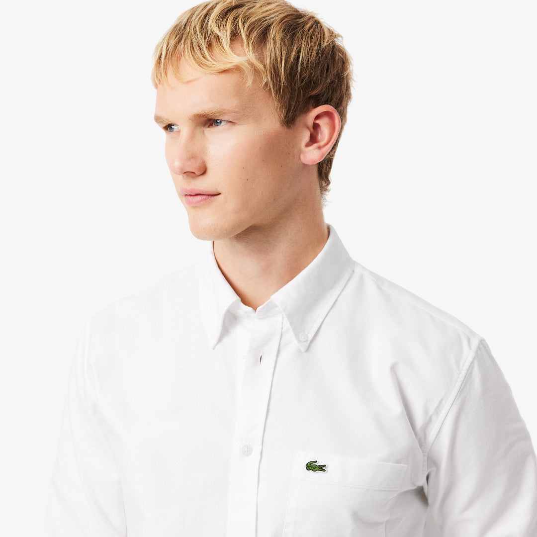 LACOSTE REG LS OXFORD - WHITE