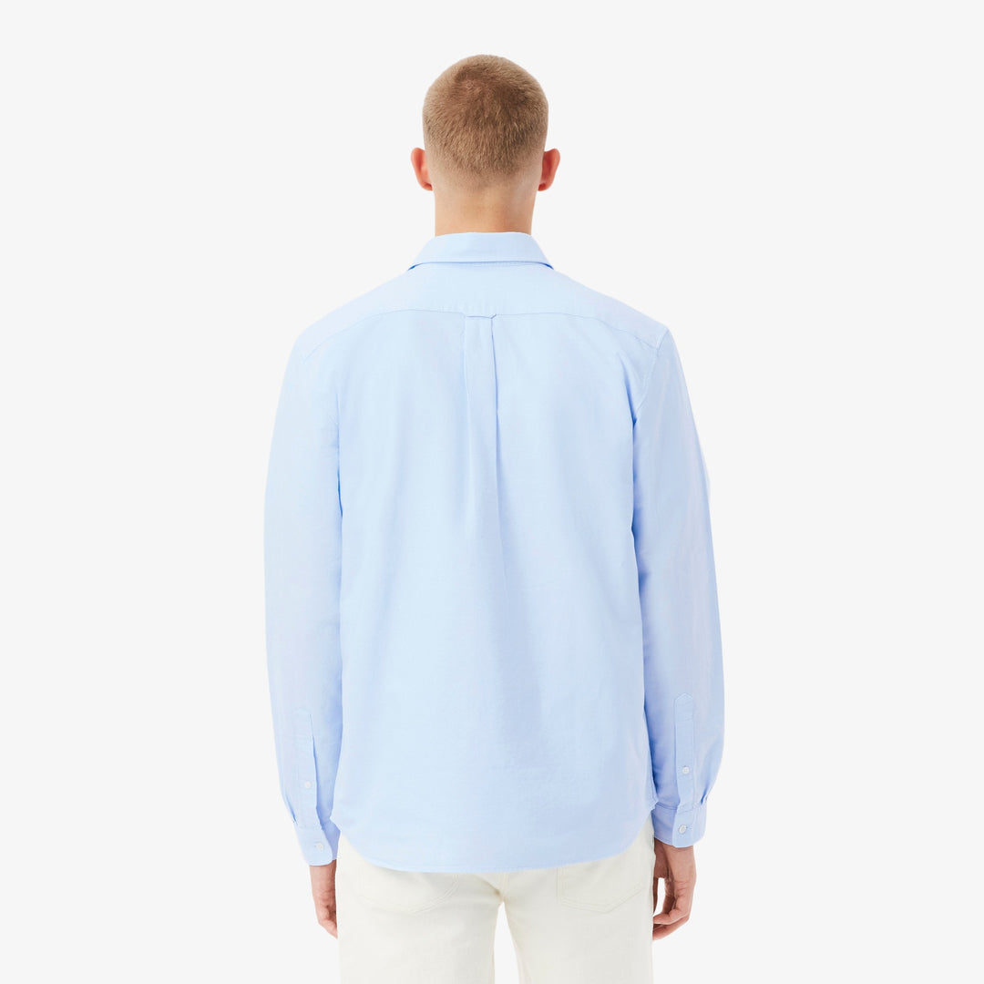 LACOSTE REG LS OXFORD - LIGHT BLUE