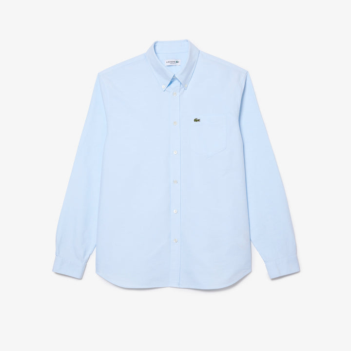 LACOSTE REG LS OXFORD - LIGHT BLUE
