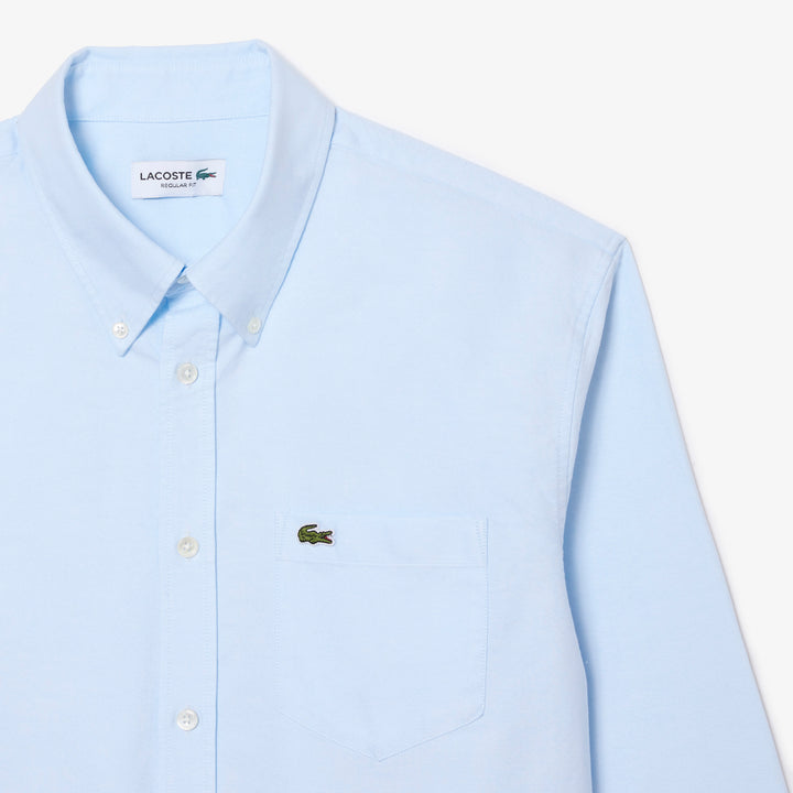 LACOSTE REG LS OXFORD - LIGHT BLUE