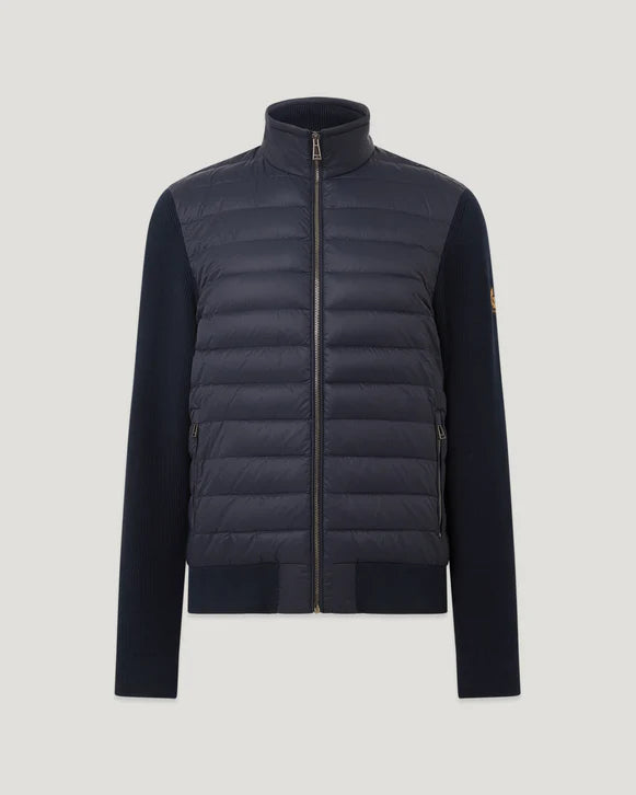 BELSTAFF CONTROL CARDIGAN - DARK INK