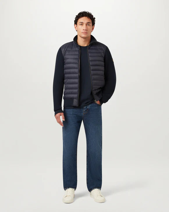 BELSTAFF CONTROL CARDIGAN - DARK INK
