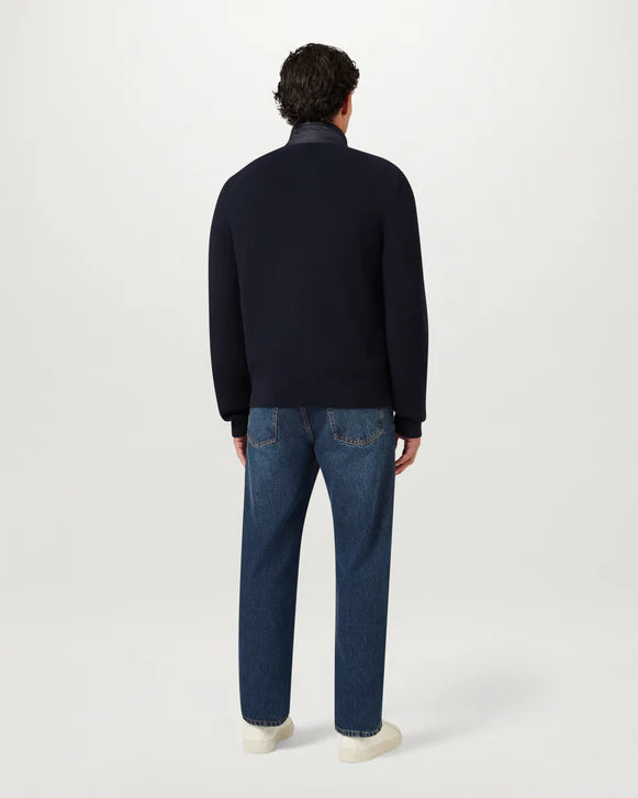 BELSTAFF CONTROL CARDIGAN - DARK INK