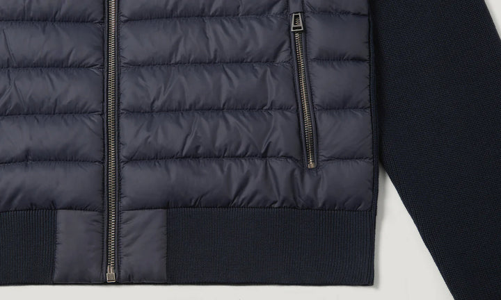 BELSTAFF CONTROL CARDIGAN - DARK INK