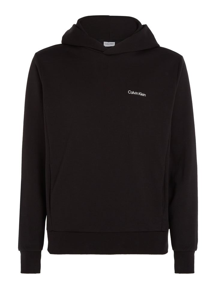 CK MICRO LOGO REPREVE HOODIE - BLACK