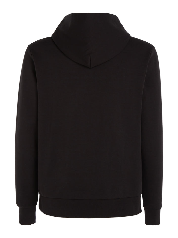 CK MICRO LOGO REPREVE HOODIE - BLACK