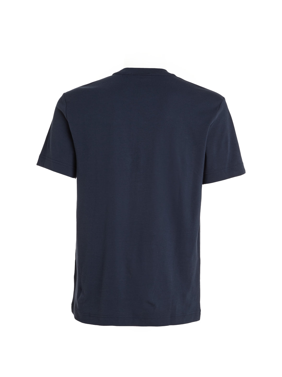 CK MICRO LOGO INTERLOCK TEE - NAVY