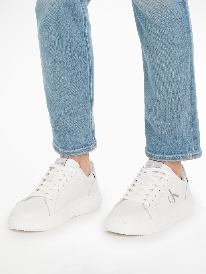CKJ CHUNKY CUPSOLE LACEUP LTH MIX - 02T