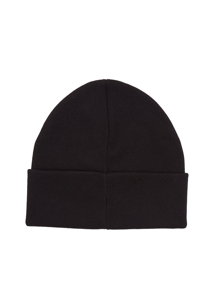 CKJ MONOLOGO EMBRO BEANIE - BLACK