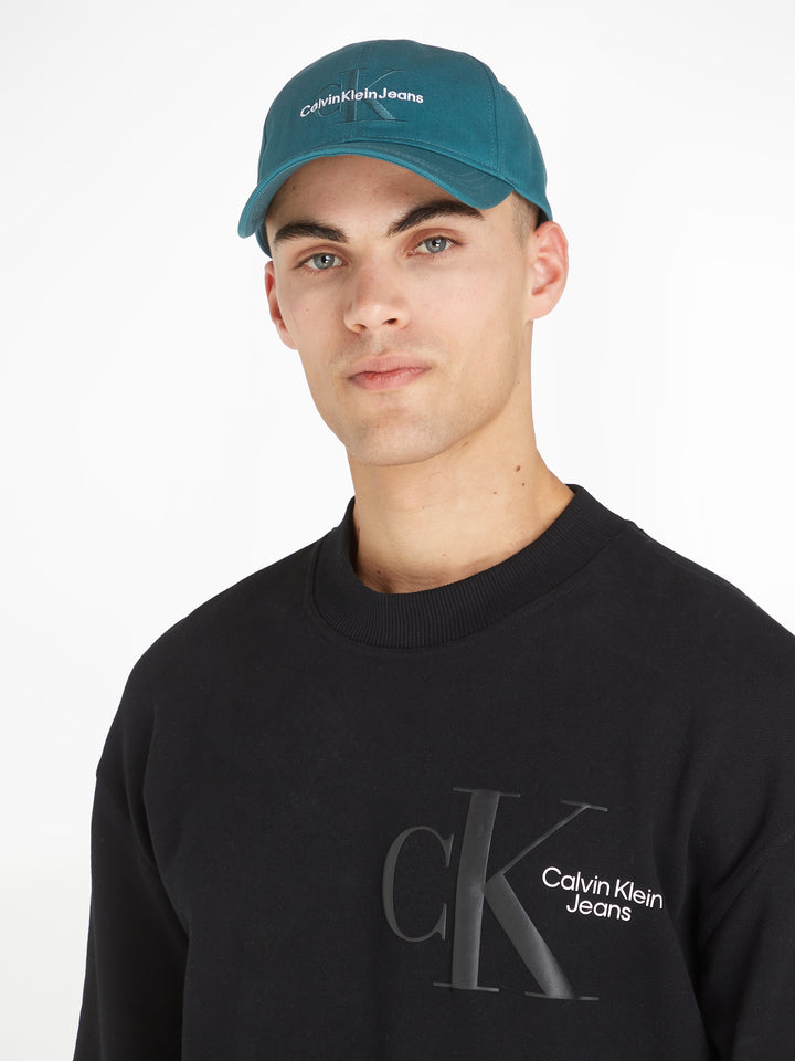 CKJ MONOGRAM CAP - ATLANTIC DEEP