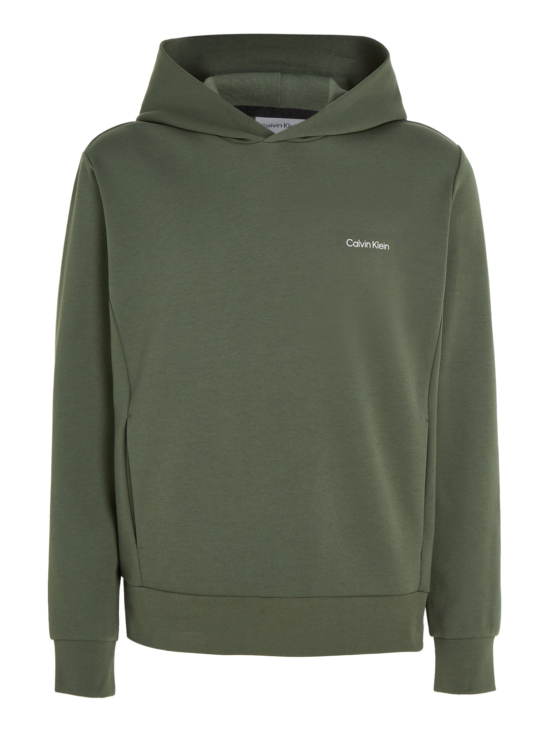 CK MICRO LOGO REPREVE HOODIE - THYME