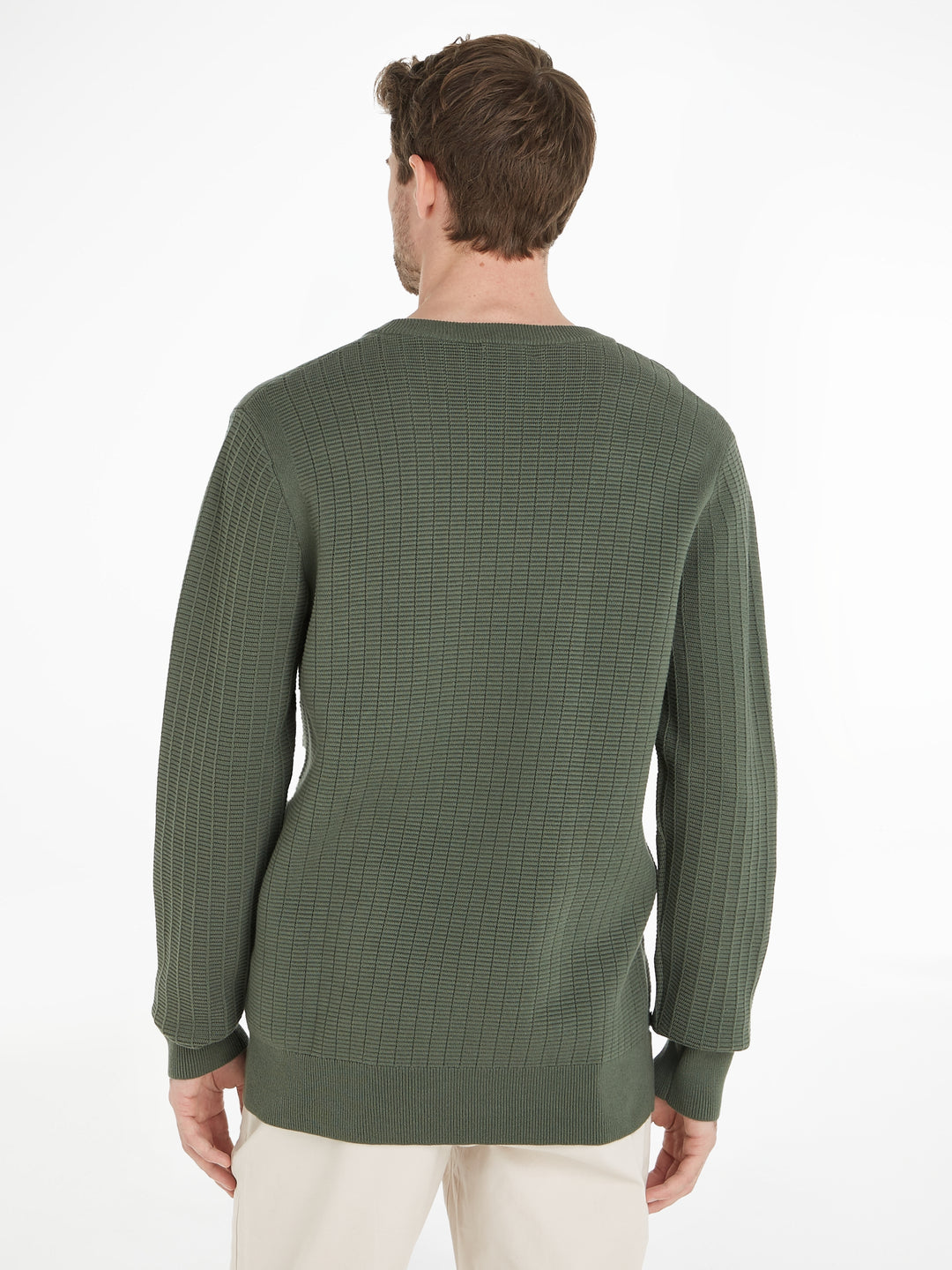 CK STRUCTURE SWEATER - THYME
