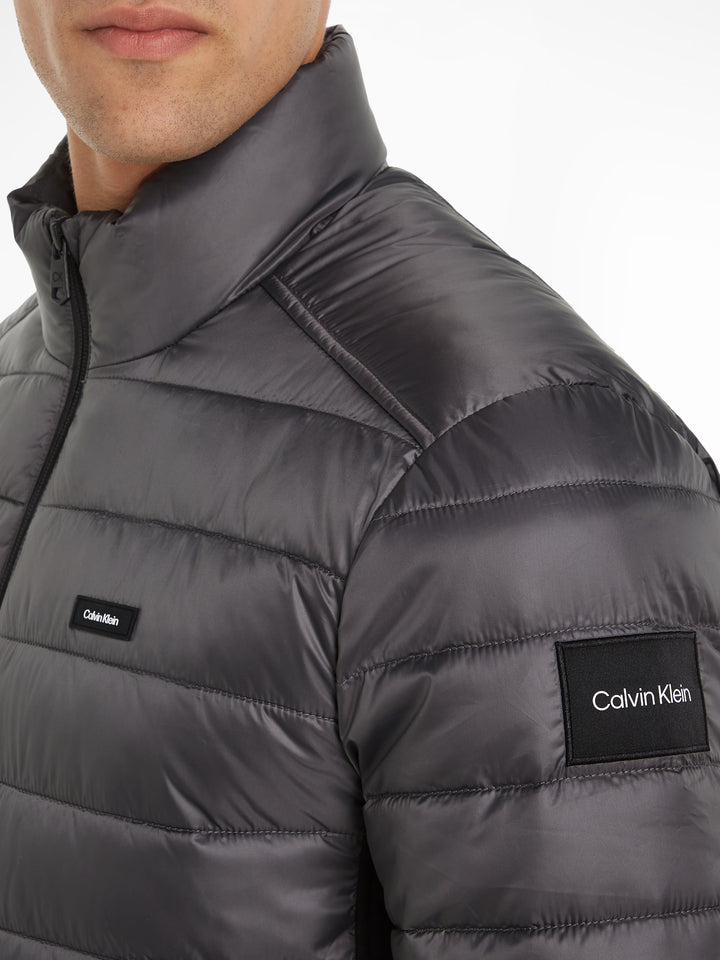 CK RECYCLED SIDE LOGO JACKET - MAGNET