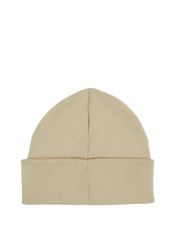 CKJ MONOLOGO EMBRO BEANIE - PLAZA TAUPE