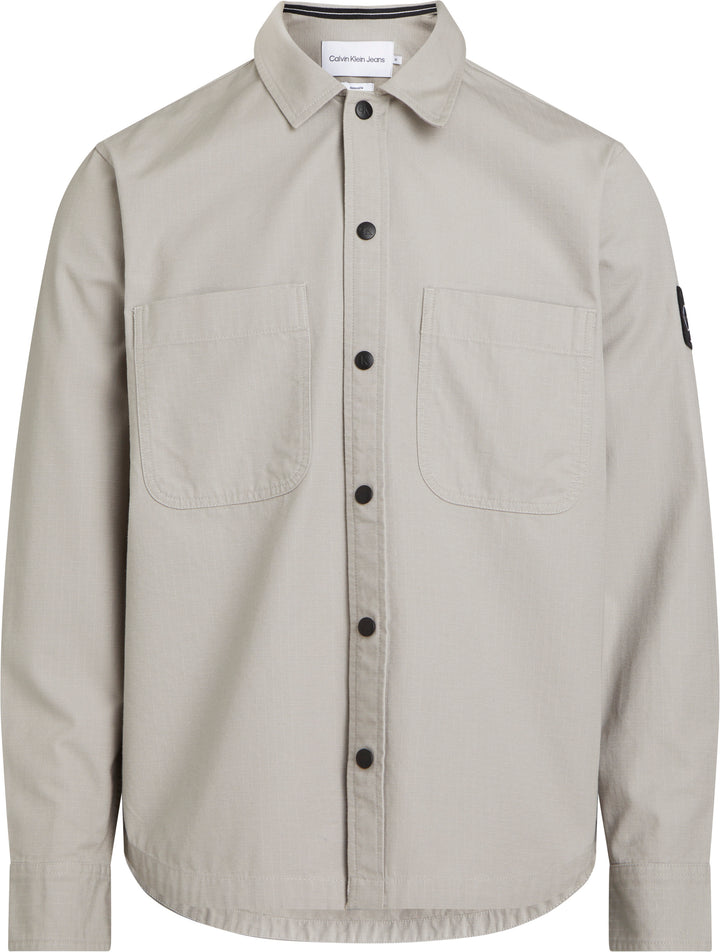 CKJ ESSENTIALS RIPSTOP SHIRT - PORPOISE