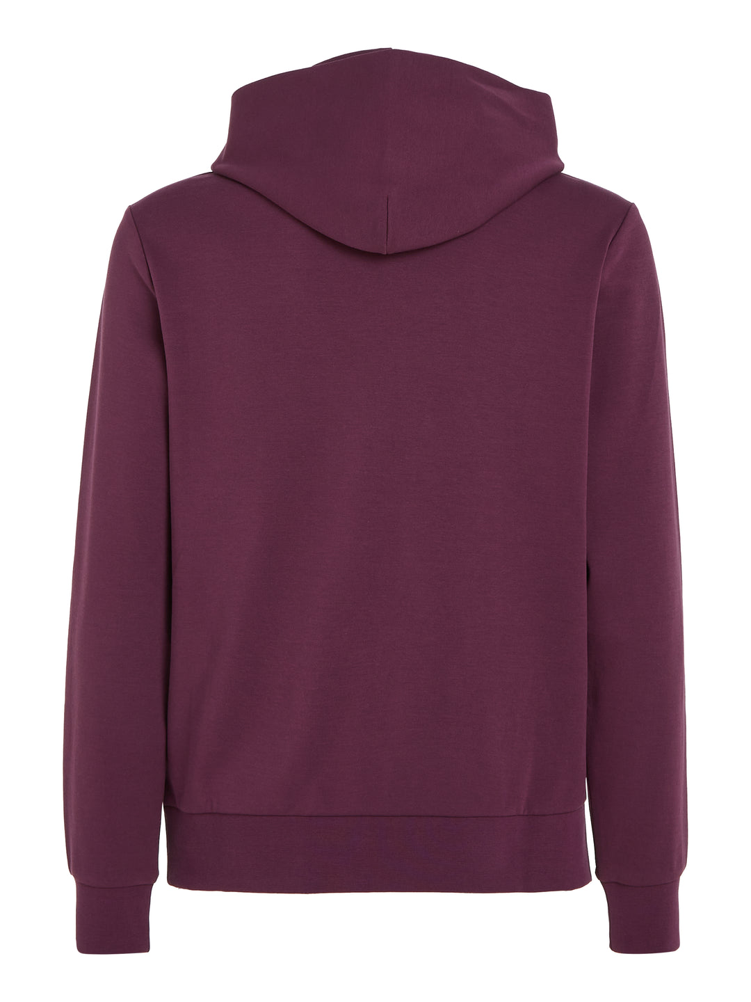 CK MICRO LOGO REPREVE HOODIE - PLUM