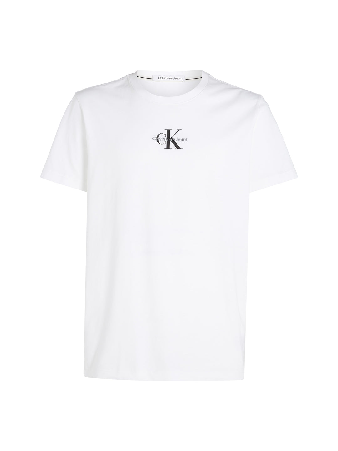 CKJ MONOLOGO REGULAR TEE - WHITE