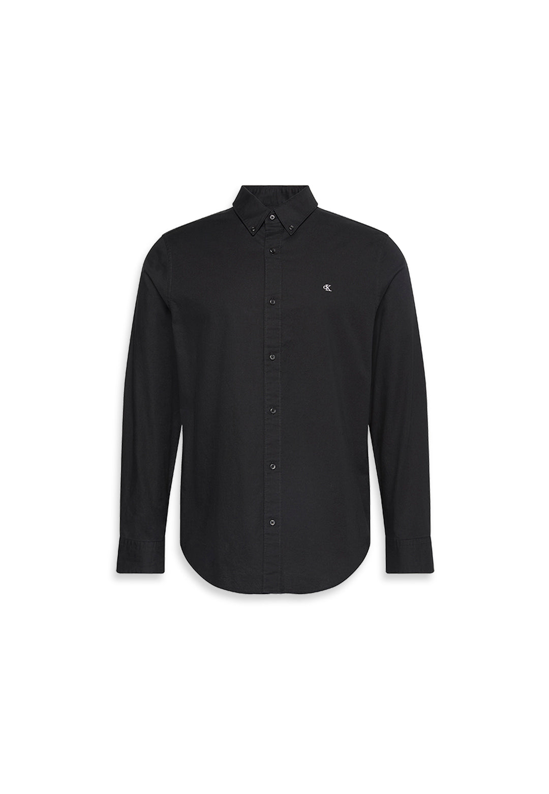 CKJ LS SOLID OXFORD CLASSIC SHIRT BLACK – T W Menswear