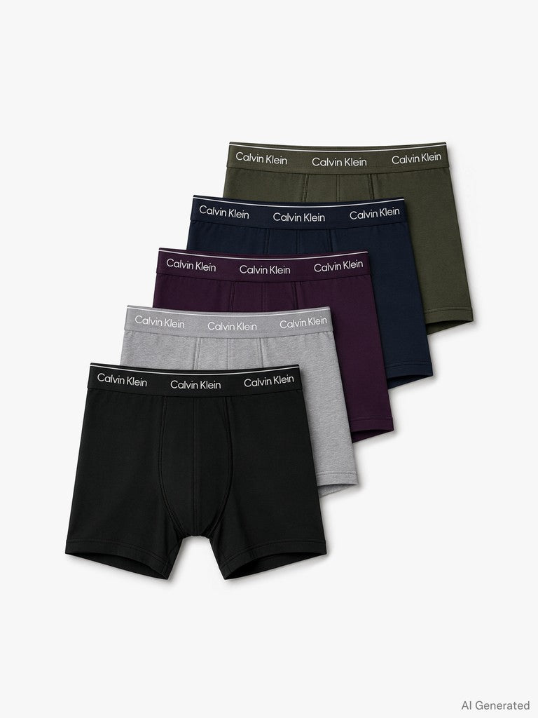 CALVIN KLEIN BOXER BRIEF 5PK - 4MM