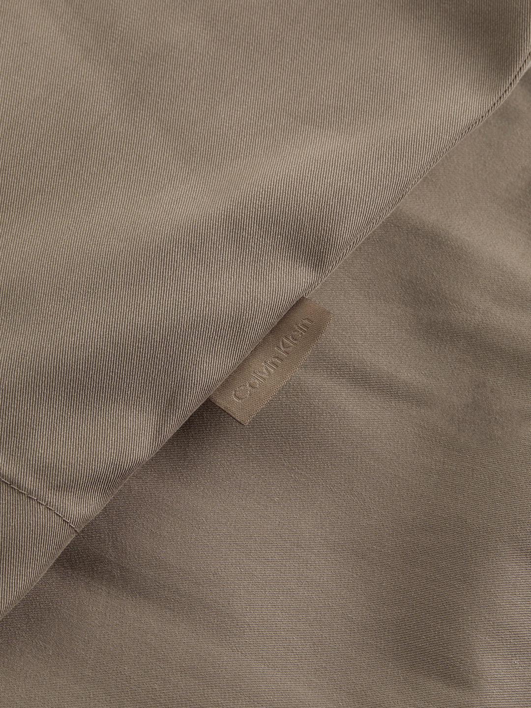 CK COTTON BLEND OVERSHIRT - FOSSIL