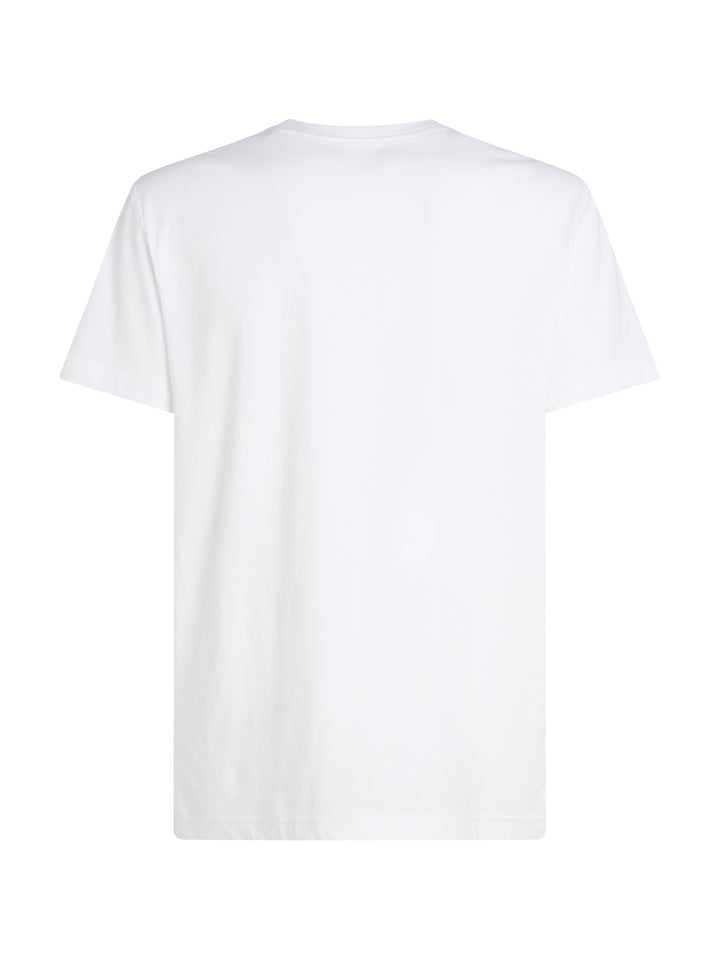 CKJ SHADOW LOGO TEE - BRIGHT WHITE