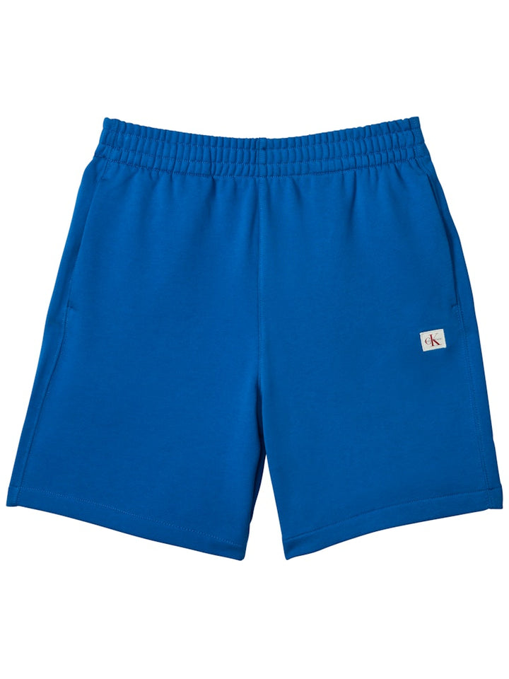 CKJ  EU 350TERRY BADGE SHORT - BLUE