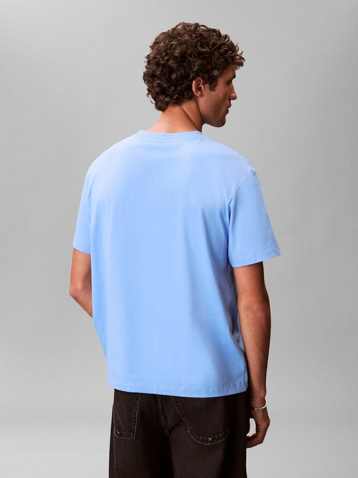 CKJ 20S MARCH GRAPHIC SEASONAL TEE - BLUE