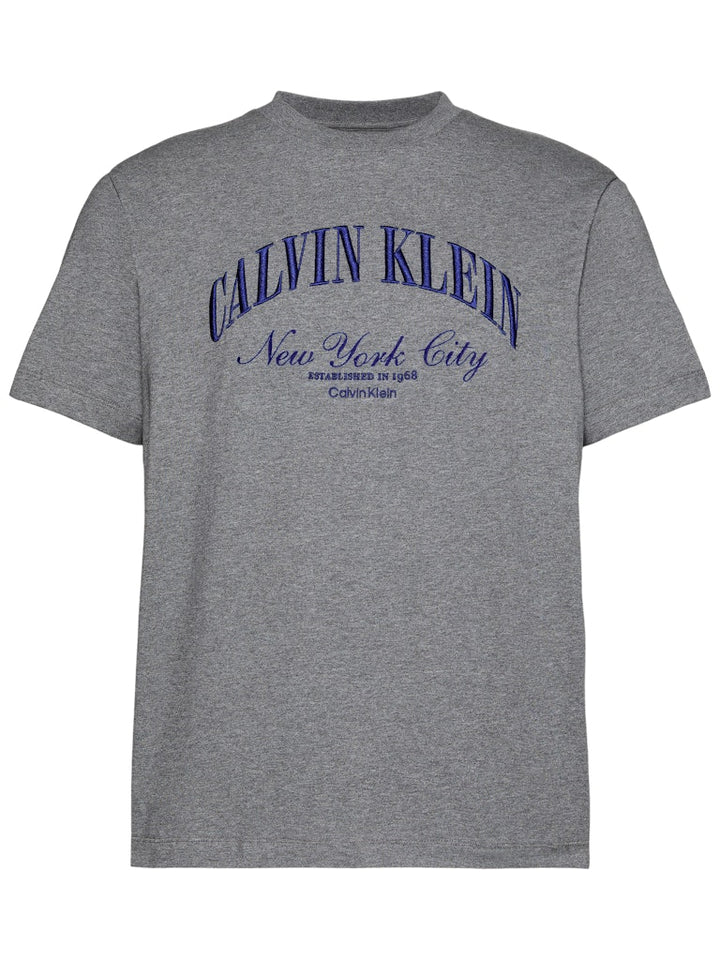 CKJ 20S MARCH GRAPHIC SEASONAL TEE - GREY