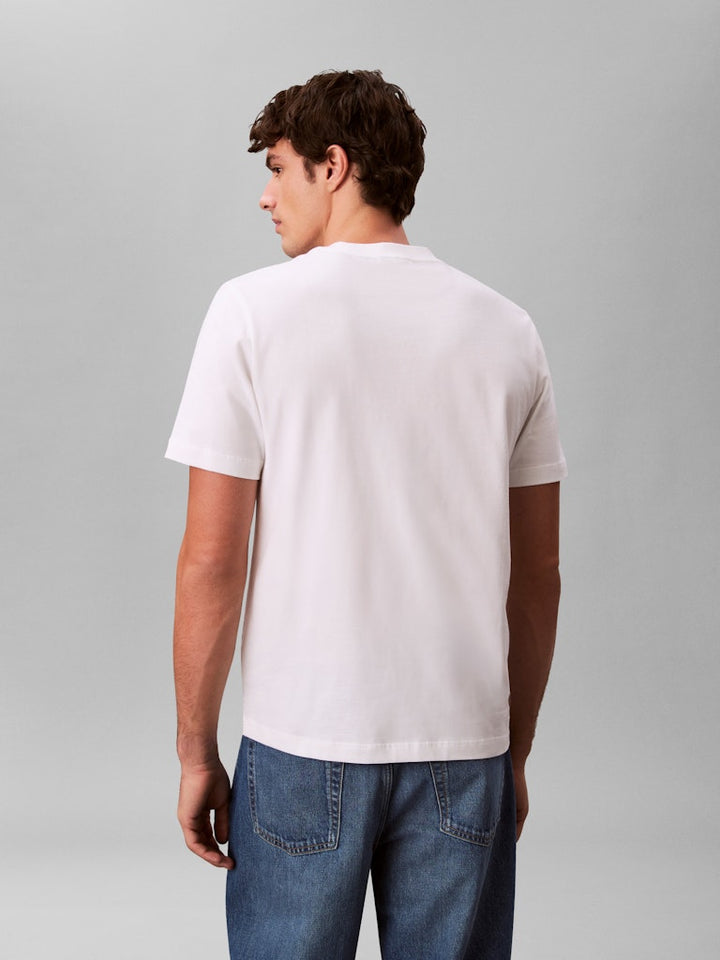 CKJ 20S MARCH GRAPHIC SEASONAL TEE - WHITE