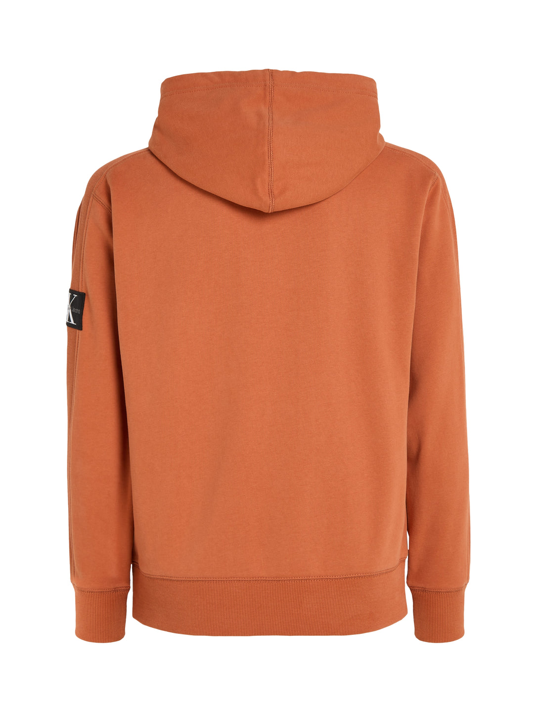 CKJ BADGE HOODIE - AUBURN