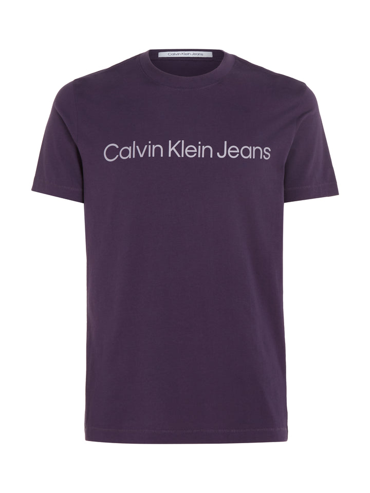 CKJ INSTIT LOGO TEE - PURPLE VELVET