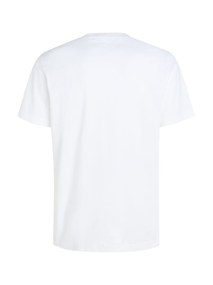 CKJ SMALL CENTER BOX TEE - WHITE