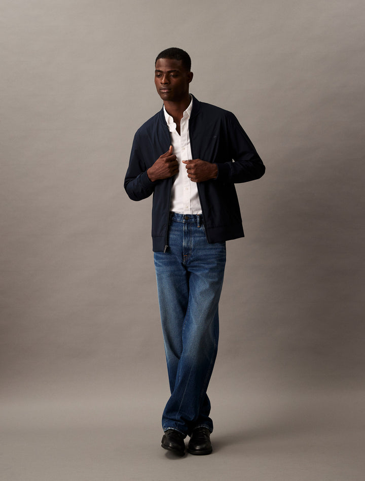 CK MATTE BOMBER - NAVY