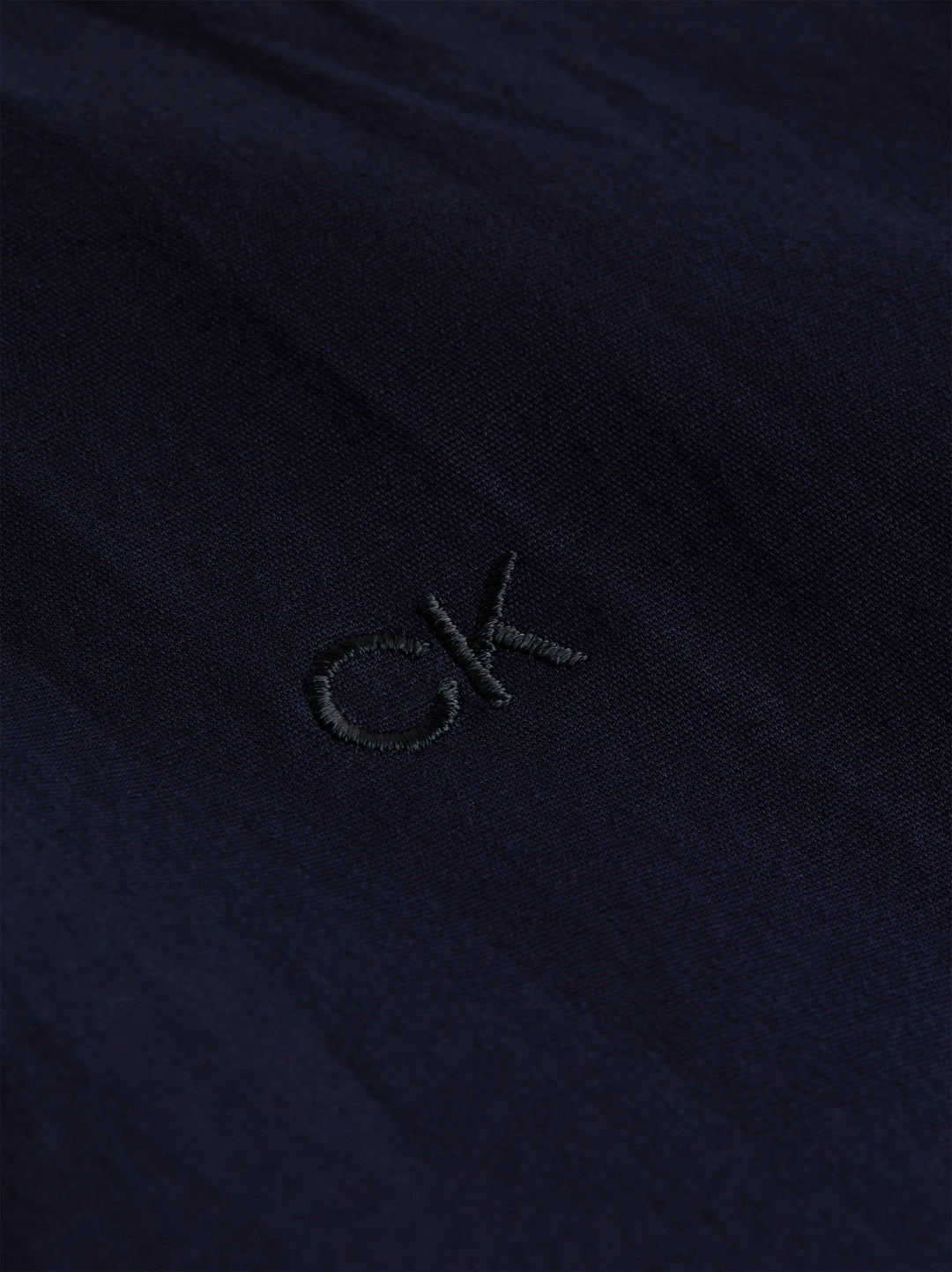 CK POPLIN STRETCH SLIM SHIRT - NIGHT SKY